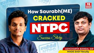 How Saurabh Kure Joined NTPC Through GATE | Strategy, Revision Plan, Selection and More!