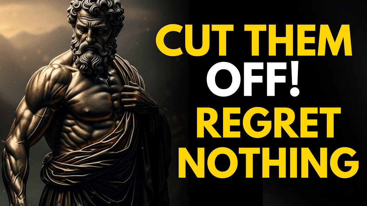 How To Cut Off Anyone Stealing Your Peace — Even Family (No Regrets) | Stoicism