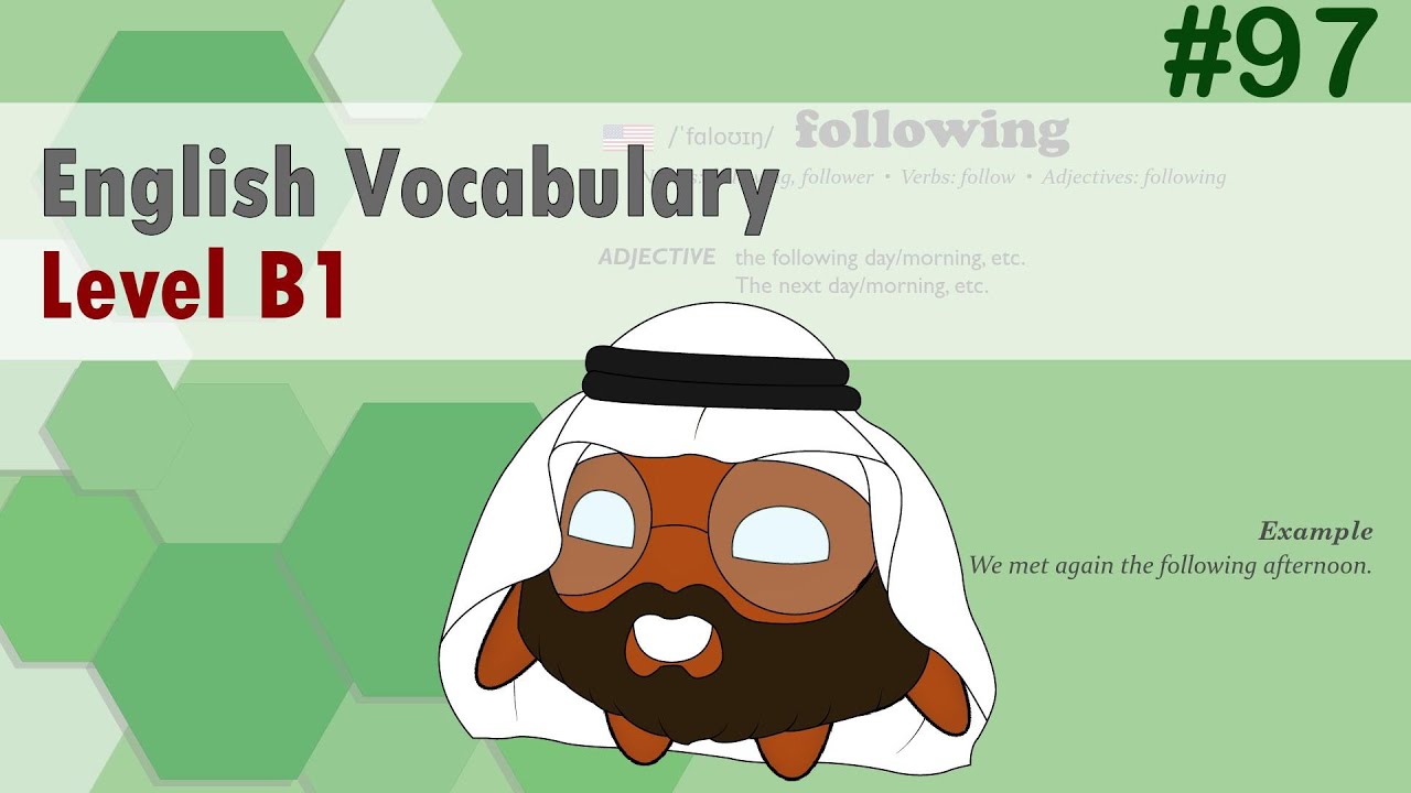 English Vocabulary Simplified: B1 Level for Intermediate Learners #97