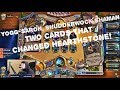 Yogg-Saron, Shudderwock Shaman. Two cards that changed Hearthstone!