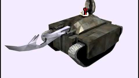 Monster Idle Animation Render