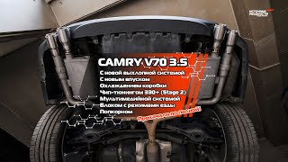 ❗CAMRY V70 3.5 с целым набором улучшений!!! STAGE 2 330 +!!!!! Источник Мощности!