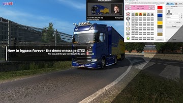 How to unlock ETS2 game from demo/ bypass demo message [OUTDATED]