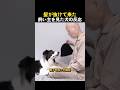 抗がん治療で髪が抜けた飼い主を見た犬の反応