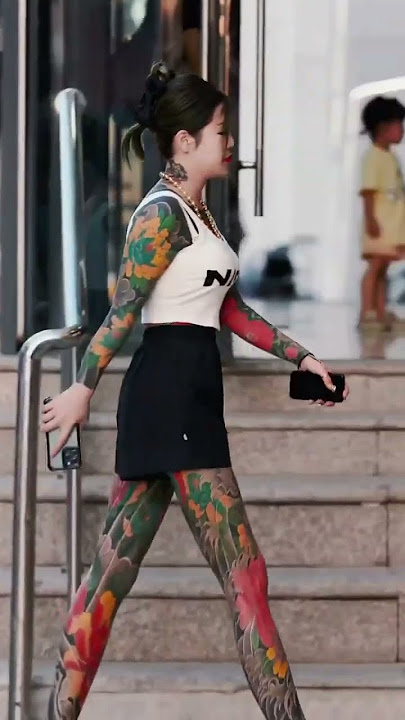 tatto full body #tattoo #tattooart #cewekbertatto