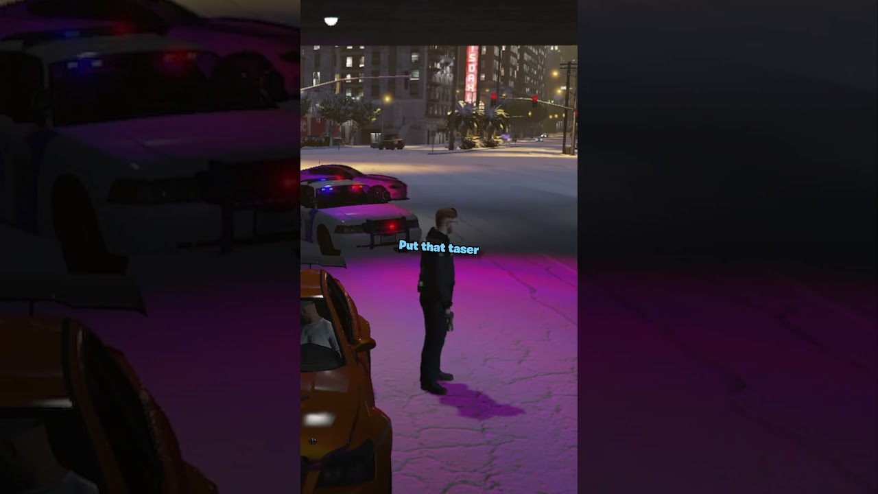 Hilarious Escape from Police in GTA RP!😂