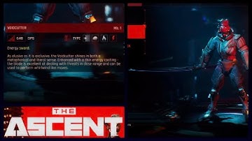 Unlocking the Voidcutter Energy Sword in The Ascent Cyber Heist DLC
