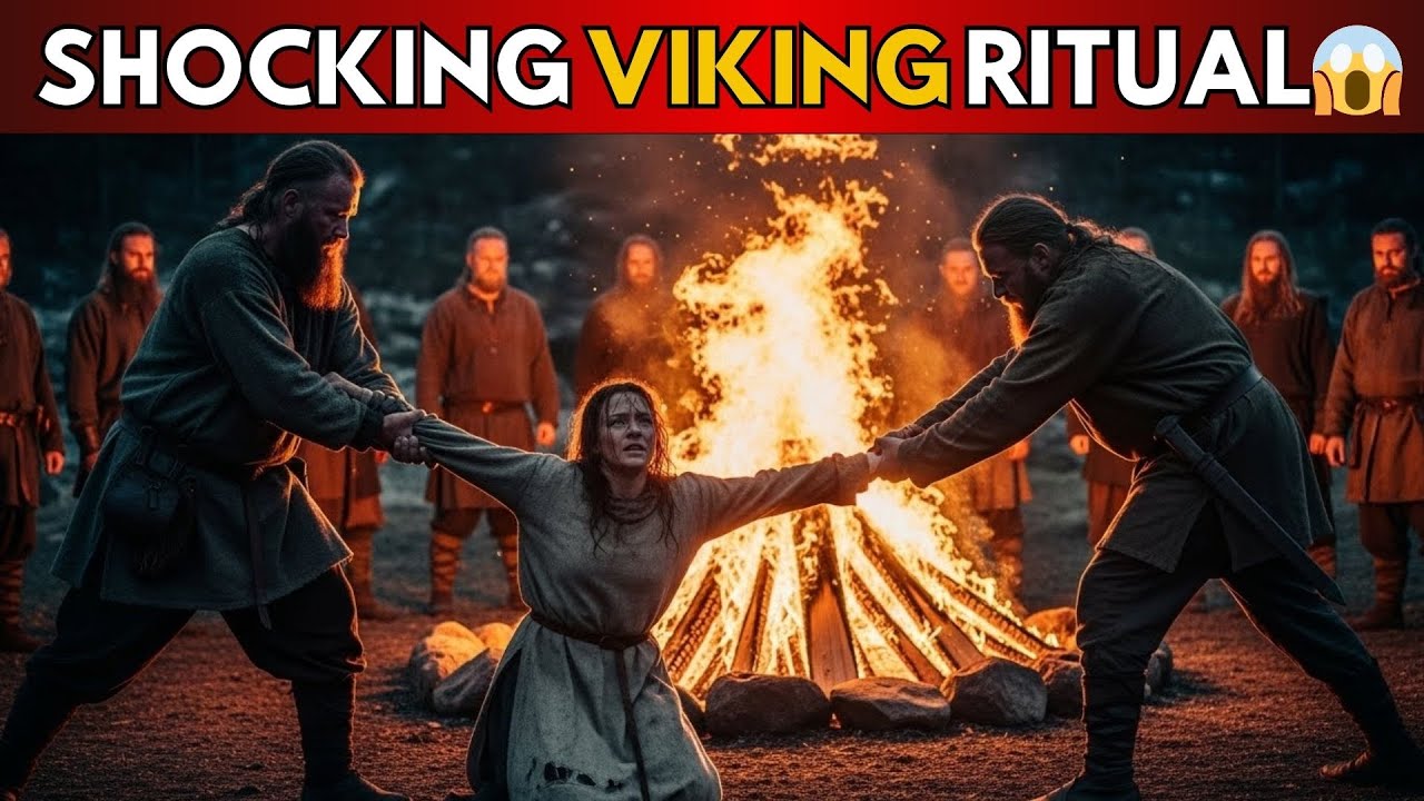 Viking Ritual Spots They Passed Her to Every Man Before the Fire — Vikings’ Most Disturbing ...