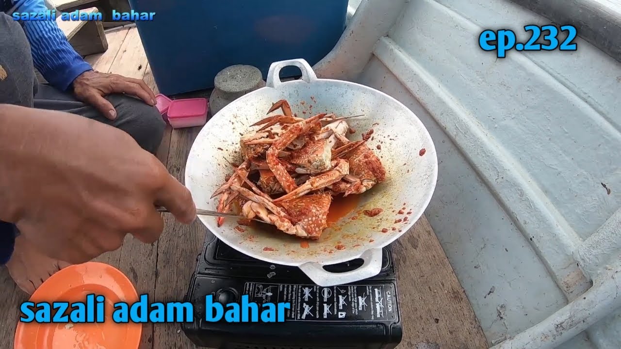 Tangkap dan terus masak ketam dan mancing ep232catch and cookblue crab