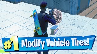 Modify Vehicles with off-road tires Location - Fortnite Modify Vehicles with off-road tires Location - Fortnite