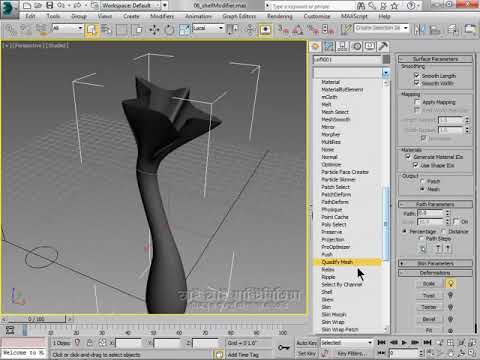32  Shell Modifier   3D Studio Max 2014