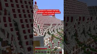 mandalo al tuo bro #minecraft #minecraftita #christmas #bro #fyp