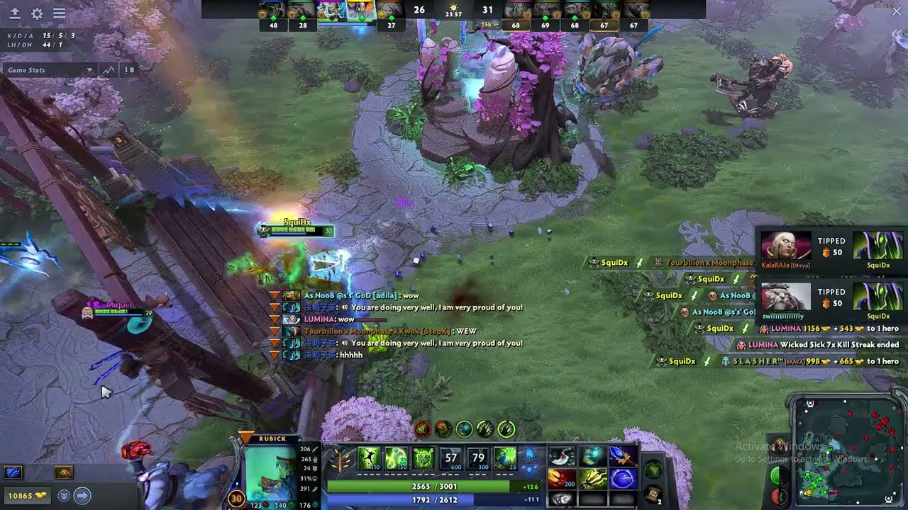 Rubick Rampage Freezing Field x Reverse Polarity 