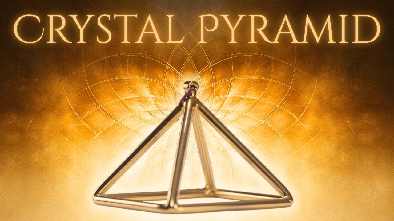 If You’re Overthinking Play This 629 Hz Crystal Pyramid No Talking