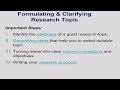 8 Using AI Tools for research questions, objectives, and research proposal