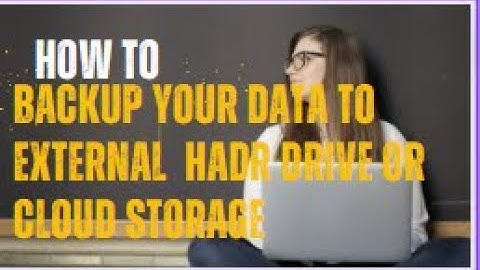 Don’t Lose Your Data: Learn How to Back Up Your Files to External Hard Drive and Cloud Storage