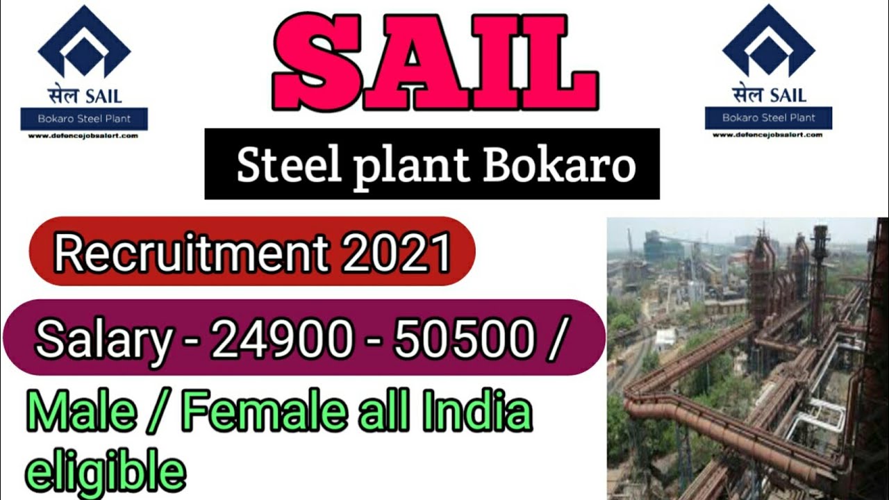 SAIL recruitment 2021, sail Bokaro steel plant vacancy 2021, Sail medical officer online form
