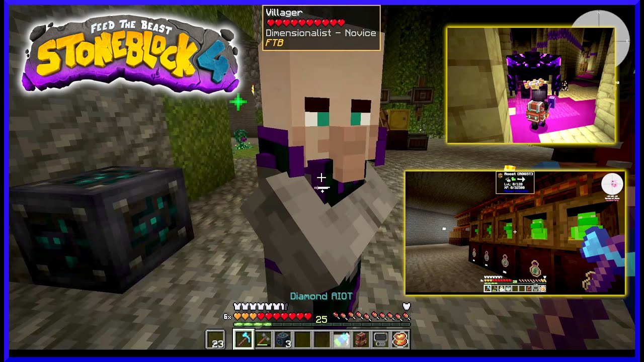 [SB4] #6 Dimensionalist Unearther, End & Ancient City, XP Chickens!