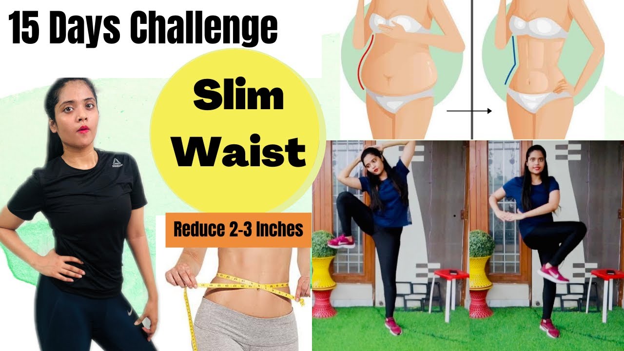 15 Days Challenge To Reduce Waist Size, Slim Waist Workout, Reduce 2-3  Inches