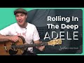 How to play Rolling In The Deep by Adele (Guitar Lesson SB-209)