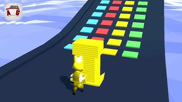 Stack Colors - MAX Game Levels Gameplay Walkthrough Android, iOS All LEVELS 7-15 | A4AG