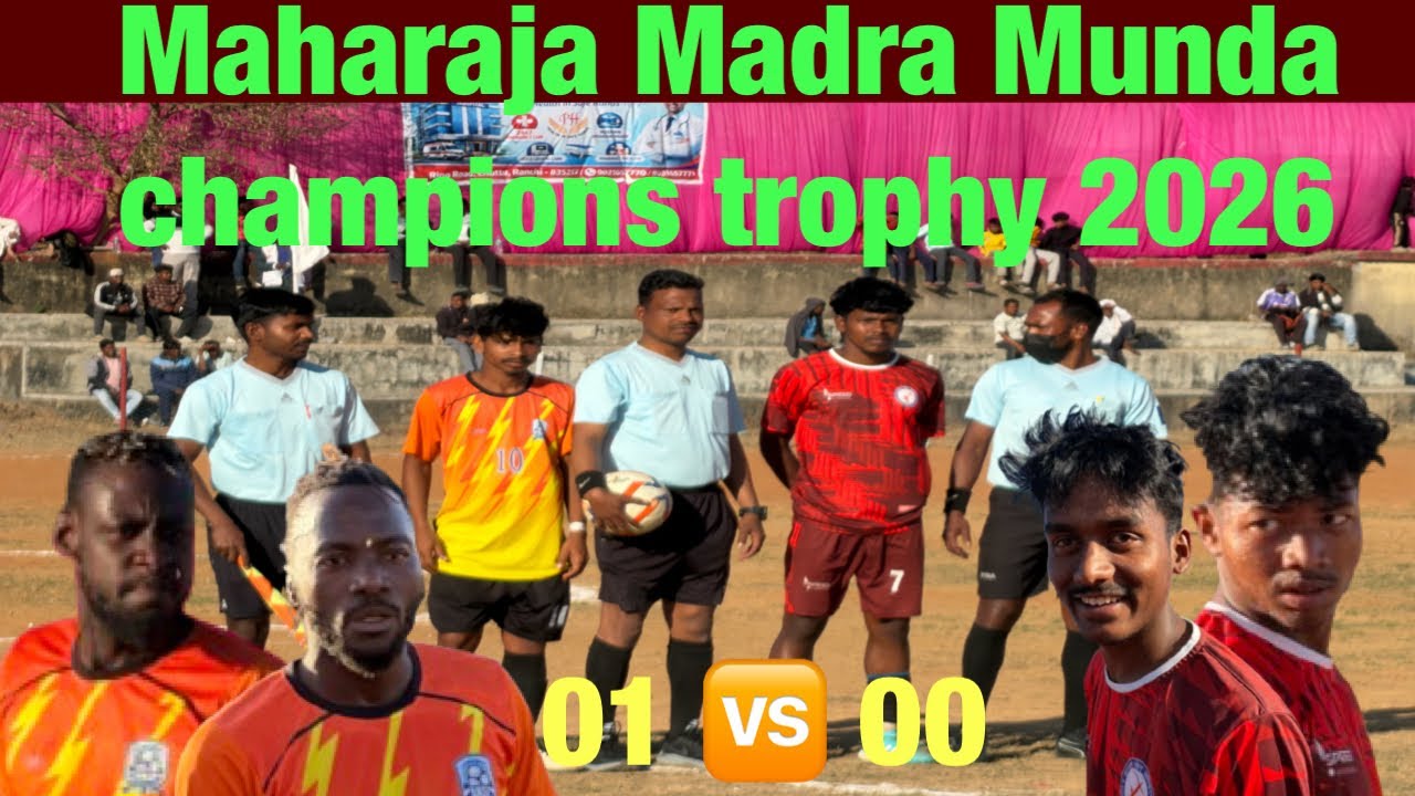 Ansh C Kanke 01 🆚 00 JPMA Ranchi. Madra Munda football champions trophy 2026
