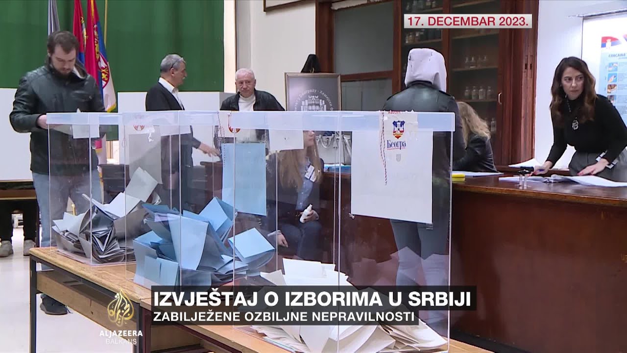 Izvještaj ODIHR-a: Ozbiljne nepravilnosti na izborima u Srbiji