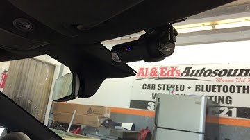 Tesla Model S BlackVue Dashcam install Los Angeles dr650s-2ch