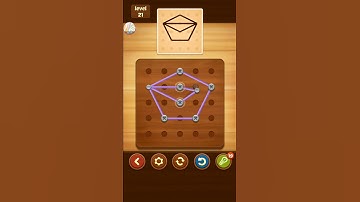 Line Puzzle String Art Pine Level 21 Solution