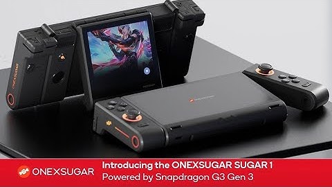 OnexSugar - Transformable Dual-Screen Handheld Gaming!!