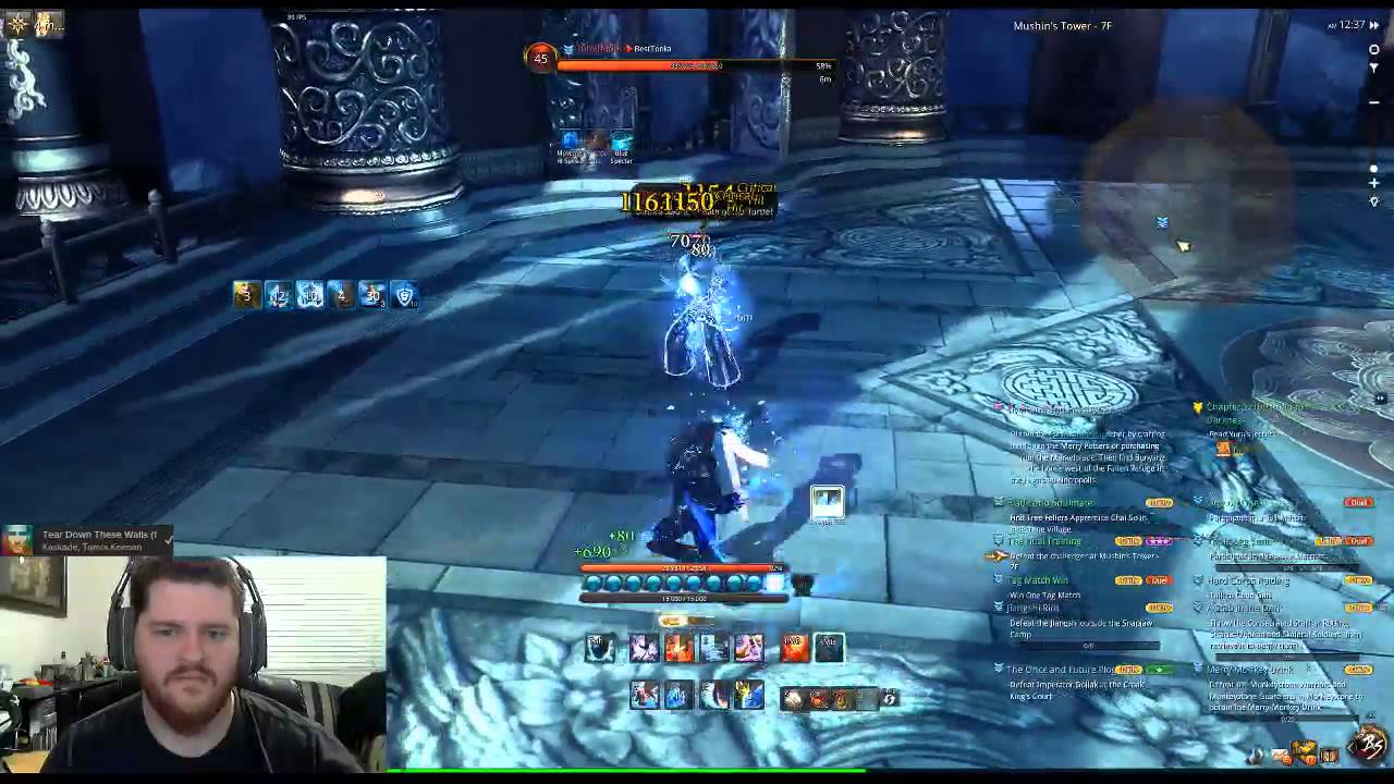 [BnS] Force Master Mushin's Tower 7F Run: Salt City