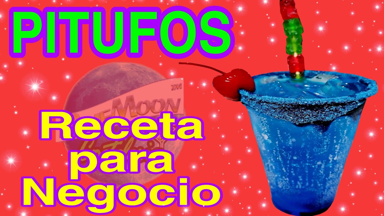 AZULITOS, Pitufos Receta #pitufos #blue #azul #bebidas #cocteles #bartender  - YouTube