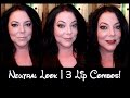 Neutral Look | 3 Lip Combos