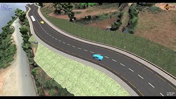 SW Road V2: Designed Road on 3d Drone Imagery
