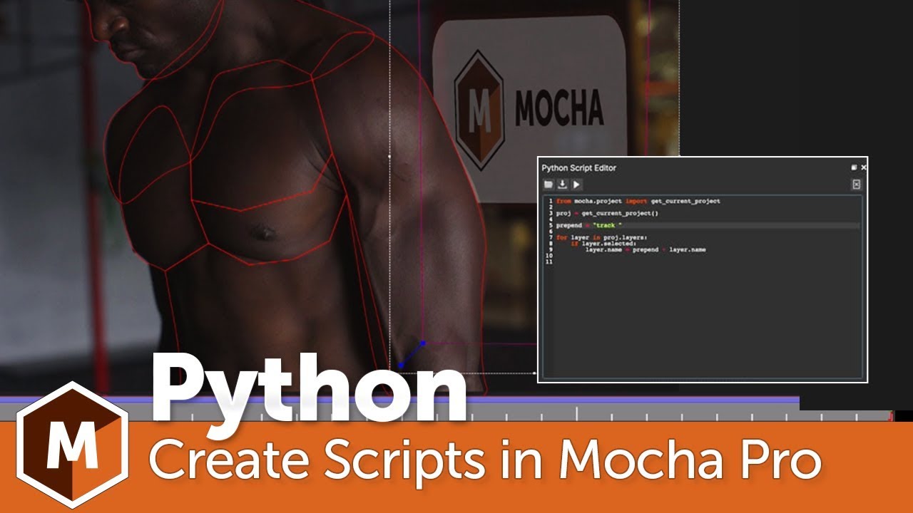 Creating Python Scripts in Mocha Pro - YouTube