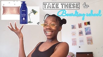 What to pack to BOARDING SCHOOL ; )