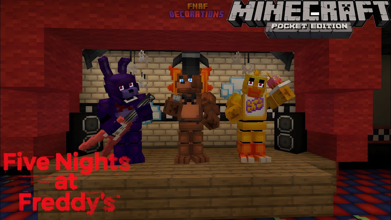 Jr's Pizzeria v2 updated v1.2 Early Release [Bedrock] Five Nights