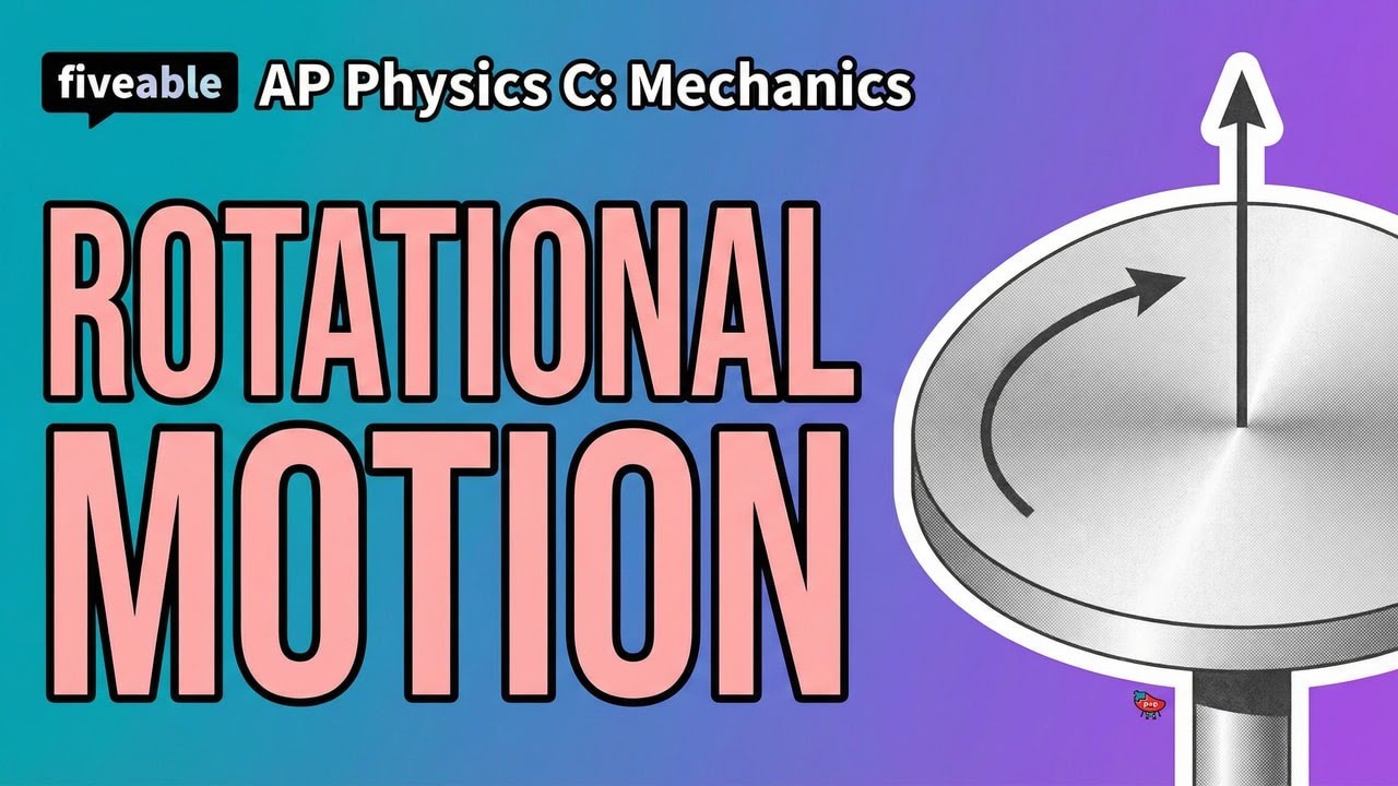 AP Physics C: Mechanics CRAM – Rotation & Angular Momentum | Fiveable ...
