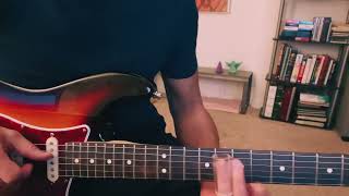 guitar cover of the intro of cold little heart by michael kiwanuka