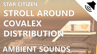 Stroll Around Covalex Distribution Center Ambient Sounds - No Music | Star Citizen