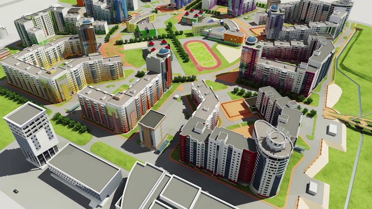 План застройки 17 мкр нефтеюганск