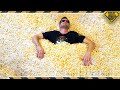 Filling a Pool with Popcorn