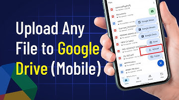 How to Upload Any File in Google Drive on Mobile | Google Drive Tutorial