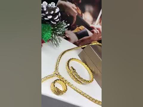 Колье, браслет, кольцо Bvlgari Булгари Змея Люкс - YouTube