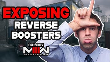 EXPOSING TOP CONTENT CREATORS | Reverse Boosting in Call of Duty MW3