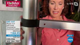 iReach 12.5' Soft Close Telescoping Aluminum Ladder screenshot 4