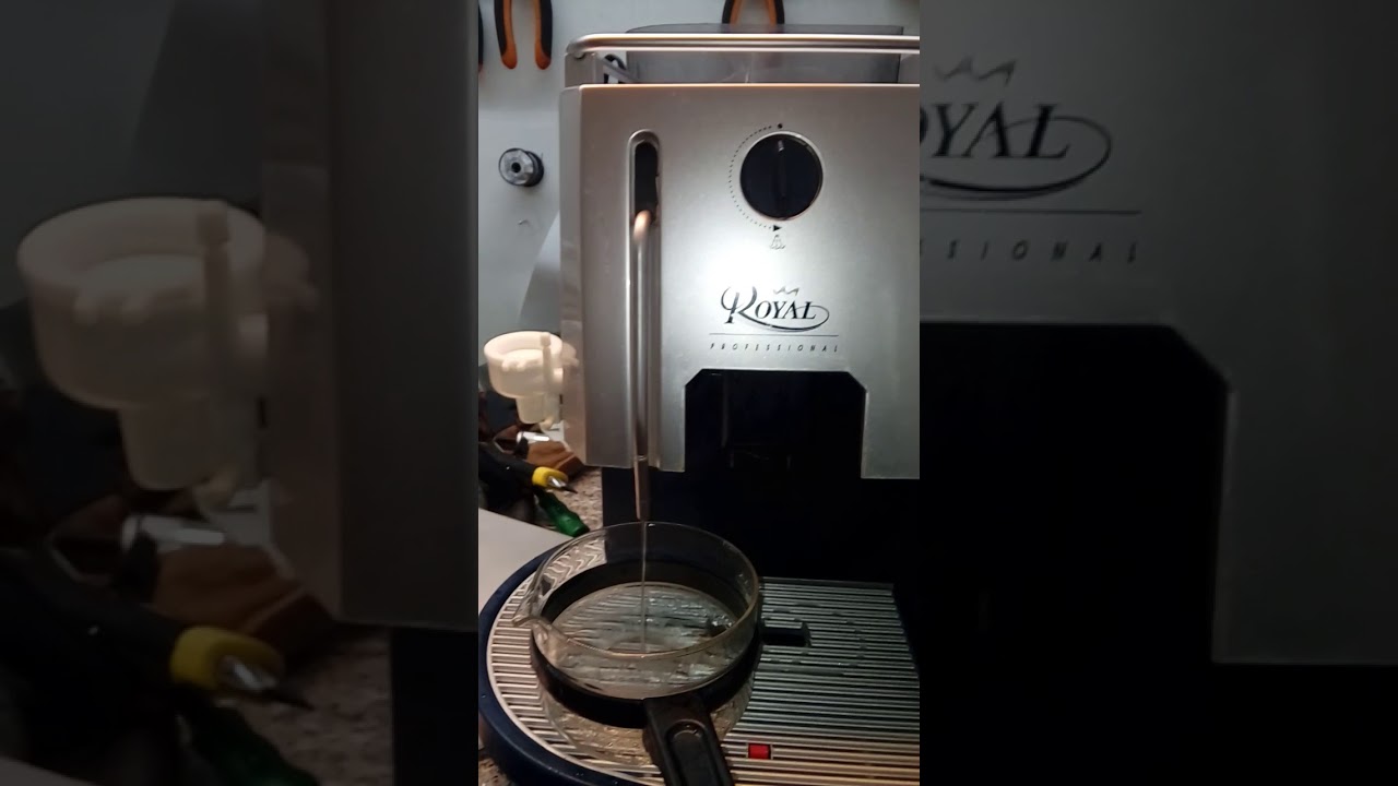 Saeco Royal Professional SUP016E Ventilate hiba YouTube