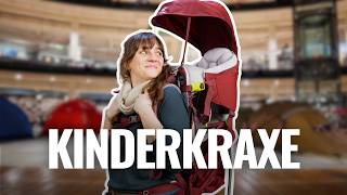 So stellst du deine Kinderkraxe ergonomisch richtig ein! | Globetrotter Wandern