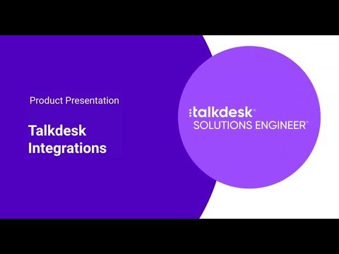 Talkdesk Integrations - YouTube