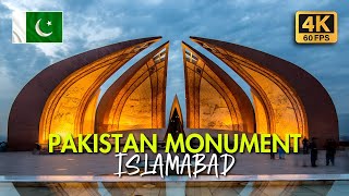 Travel vlog - ๐ต๐ฐ Pakistan Monument Museum Islamabad AMAZING Walking Tour in 4K 60FPS